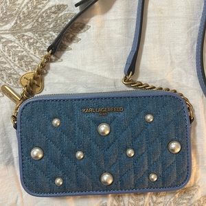 Karl Lagerfeld Denim Purse